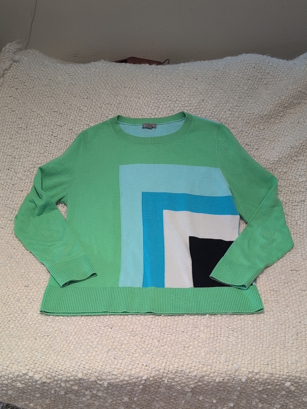 Talbots Mint Green Crewneck Sweater